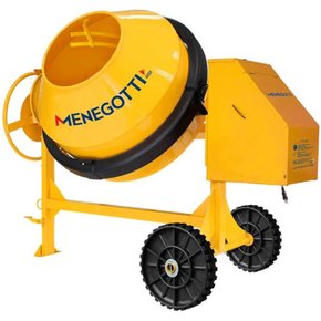 Betoneira Pro 400L com Motor 2CV Chave NR-12 Monofásica 220V -Menegotti