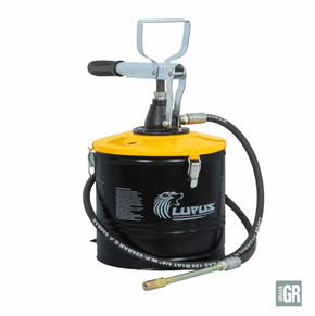 BOMBA MANUAL P/ GRAXA C/ COMPACTADOR E RECEPIENTE 7KG LUPUS BOMBA MANUAL P/ GRAXA C/ COMPACTADOR E RECEPIENTE 7KG LUPUS