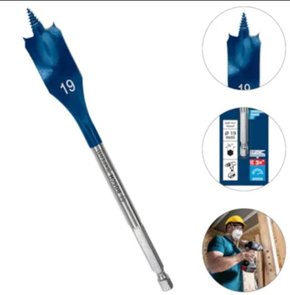Broca Chata Self Cut Speed 19 X 152MM Para Madeira 2608900318 -Bosch