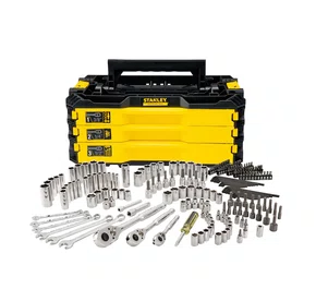 Caixa de Ferramentas com 3 Gavetas 203 Peças Stanley STMT17993-LA