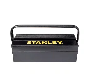 Caixa de Ferramentas Sanfonada com 3 Gavetas STST98725-LA Preta - Stanley Caixa de Ferramentas Sanfonada com 3 Gavetas STST98725-LA Preta - Stanley