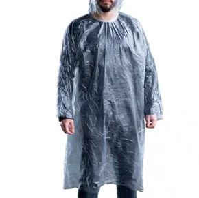 Capa de chuva descartável transparente - PA02661 Brasmo Capa de chuva descartável transparente - PA02661 Brasmo