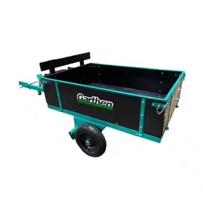Carretinha reboque para motocultivador GCM250 CAP 250KG Garthen Carretinha reboque para motocultivador GCM250 CAP 250KG Garthen