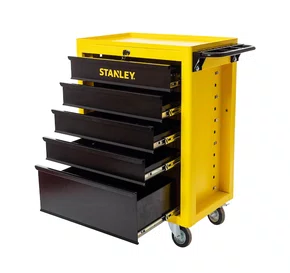 Carrinho Fechado para Ferramentas com 5 Gavetas STST98623LA Stanley Carrinho Fechado para Ferramentas com 5 Gavetas STST98623LA Stanley