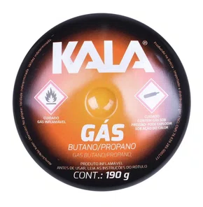 Cartucho para Maçarico Manual Kala 190g - 861650