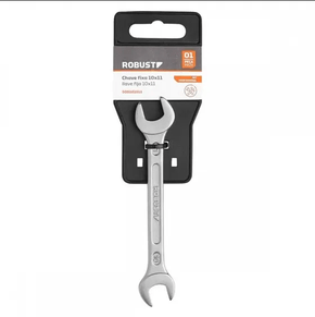 CHAVE FIXA 10X11MM S05121011 ACO CARBONO ROBUST CHAVE FIXA 10X11MM S05121011 ACO CARBONO ROBUST