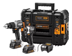 Combo McLaren Furadeira/Parafusadeira de Impacto 20V DCD85M + DCF85M + Kit Carregamento e Maleta -Dewalt Combo McLaren Furadeira/Parafusadeira de Impacto 20V DCD85M + DCF85M + Kit Carregamento e Maleta -Dewalt