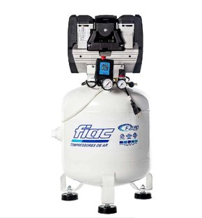 Compressor de Ar Fiac F-Zero XS45 10/45 120PSI Vertical Isento de Óleo Monofásico -Pressure