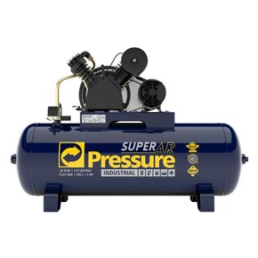 Compressor de Ar Super AR 20/200 175PSI Trifásico IP21 220/380V -Pressure