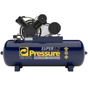 Compressor de Ar Super Ar 30/250 175PSI Trifásico IP21 220/380V -Pressure
