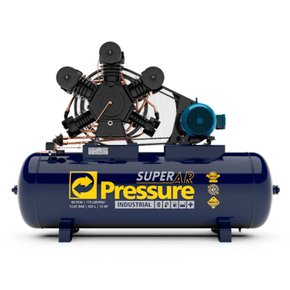 Compressor de Ar Super Ar 60/425 175PSI Trifásico IP21 220/380V -Pressure