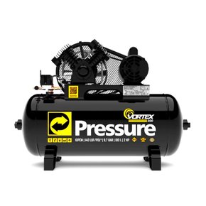 Compressor de Ar Vortex 300 10/100 140PSI Trifásico -Pressure