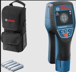Detector de Materiais D-TECT 120 com 4 Pilhas + Bolsa -Bosch Detector de Materiais D-TECT 120 com 4 Pilhas + Bolsa -Bosch