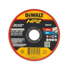 Disco de Corte HP2 4 1/2" X 1.2mm Para Inox DW84407 - Dewalt