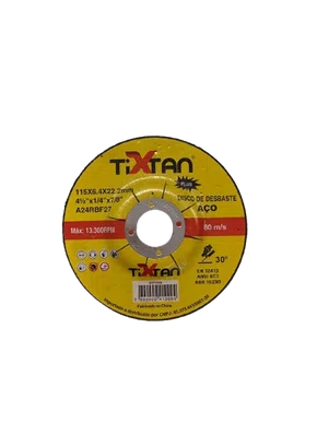 Disco de Desbaste 4.1/2 X 6.5MM DTP7070 Tixtan Plus