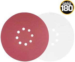 Disco de Lixa 9'' (225mm) Grão 180 8 Furos Para Lixadeira LPL850 116991 -Lynus