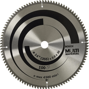 Disco De Serra Circular 14" 356mm 100 Dentes Multimaterial