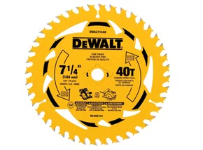 Disco de Serra Circular 7.1/4'' (185mm) 40 Dentes DWA271440 -Dewalt Disco de Serra Circular 7.1/4'' (185mm) 40 Dentes DWA271440 -Dewalt