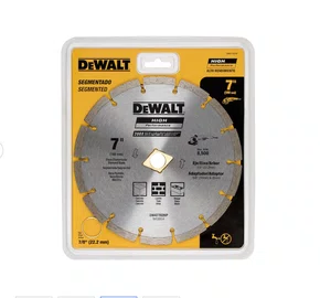 Disco Diamantado 7" 180mm Segmentado Dewalt Disco Diamantado 7" 180mm Segmentado Dewalt