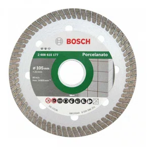 Disco Diamantado Liso 105mm para Porcelanato Fino 1,2mm – Bosch Disco Diamantado Liso 105mm para Porcelanato Fino 1,2mm – Bosch