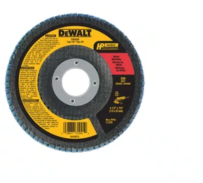Disco Flap Base Fibra 4.1/2 Zirconio Grão 80 - Dewalt