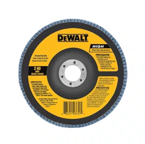 Disco Flap Base Fibra 7" Zirconio Grão 60 - Dewalt