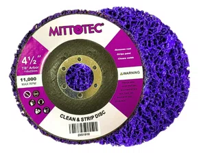Disco Flap De Limpeza 4.1/2 Tipo CS Purple - Mittotec