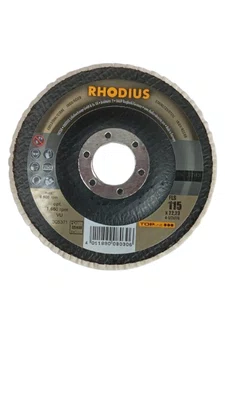 Disco Flap de Polimento em Feltro FLS H40 – Rotação Máxima 1650 RPM  Rhodius