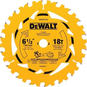 Disco Serra Circular 6.1/2'' Pol. 18 Dentes DWA261218 - Dewalt Disco Serra Circular 6.1/2'' Pol. 18 Dentes DWA261218 - Dewalt
