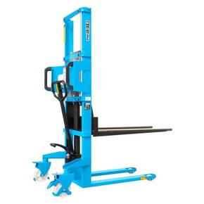 Empilhadeira Manual Hidraulica PM1016 Capacidade 1.000kg Elevação 1,60m -Paletrans Empilhadeira Manual Hidraulica PM1016 Capacidade 1.000kg Elevação 1,60m -Paletrans