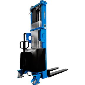 Empilhadeira Semi Elétrica PE1034 Capacidade 1.000kg Elevação 3,40m com Bateria 150A e Carregador 220V -Paletrans Empilhadeira Semi Elétrica PE1034 Capacidade 1.000kg Elevação 3,40m com Bateria 150A e Carregador 220V -Paletrans