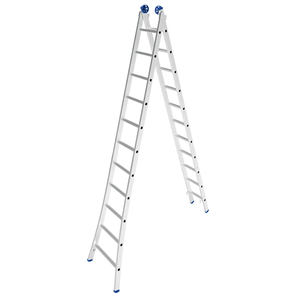 Escada Extensível 2 x 11 Degraus 3,23 x 5,61m - MOR