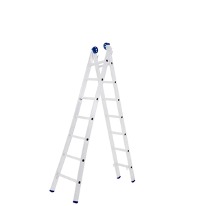 Escada Extensível 2 x 7 Degraus 2,16 x 3,65m - MOR