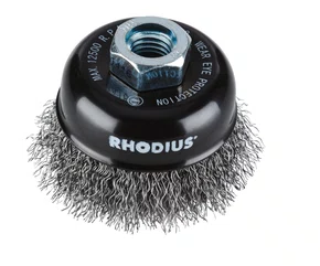 Escova Copo de Aço Ondulado 2.1/2" x 21mm x M14 - Rhodius