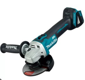 Esmerilhadeira Bateria 5" Dga504z 18v 1 Bat 5ah Makita Esmerilhadeira Bateria 5" Dga504z 18v 1 Bat 5ah Makita