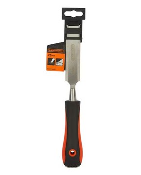 Formão para Madeira 1'' (25MM) Lamina Chanfrada BDHT16697 -Black Decker Formão para Madeira 1'' (25MM) Lamina Chanfrada BDHT16697 -Black Decker