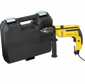 Furadeira com Impacto 1/2'' Pol. 710W SDH710 + 05 Brocas e Maleta 220V -Stanley
