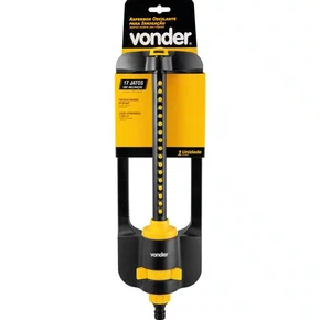 Irrigador aspersor oscilante 17 jatos Vonder Irrigador aspersor oscilante 17 jatos Vonder