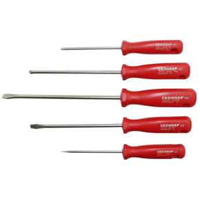 JOGO CHAVE FENDA R38001005 C/ 5 PEÇAS GEDORE RED