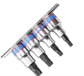 Jogo Chave Soquete Multidentado 4 Peças 1/2 4126PR King Tony