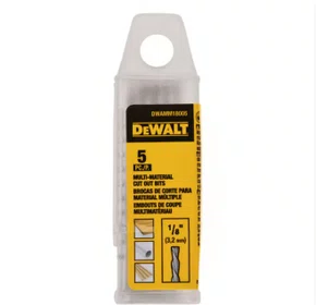 Jogo de Broca Para Corte Multimaterial 1/8'' com 05 Unidades DWAMM18005 - Dewalt Jogo de Broca Para Corte Multimaterial 1/8'' com 05 Unidades DWAMM18005 - Dewalt