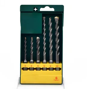 Jogo de Brocas SDS Plus com 6 Peças  Ref. 2607019447 - Bosch