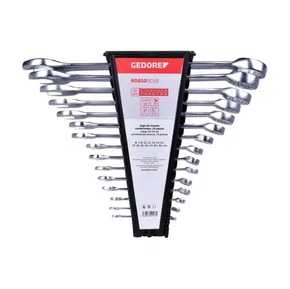 Jogo de Chaves Combinadas 6 à 32mm 15 Peças 3365198  Gedore Red