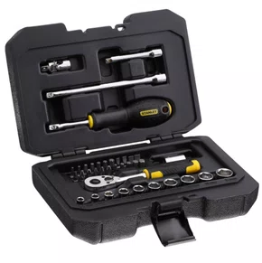 Jogo de Ferramentas Mecânicas 1/4'' com 38 Peças STMT82828-LA -Stanley Jogo de Ferramentas Mecânicas 1/4'' com 38 Peças STMT82828-LA -Stanley