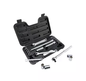 Jogo de ferramentas para oficina mecanica 25 peças Stanley