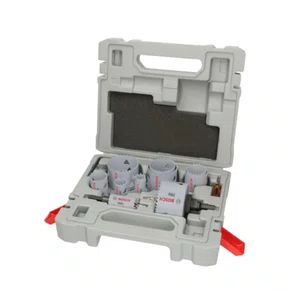 Jogo de Serra Copo Para Eletricista Bimetal 22 a 24mm com 12 Peças 2608900524 -Bosch Jogo de Serra Copo Para Eletricista Bimetal 22 a 24mm com 12 Peças 2608900524 -Bosch