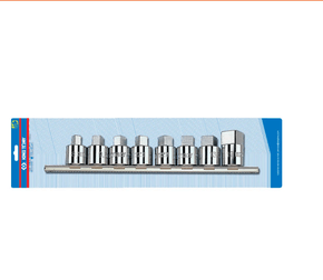 Jogo De Soquete Quadrado Para Bujao 8pçs 4118mr King Tony