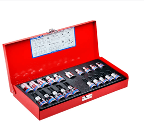 Jogo De Soquete Torx Fêmea E Macho 1/2 20 Peças King Tony