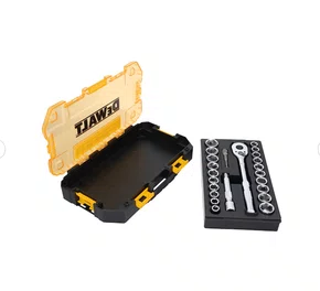 Jogo de Soquetes 1/2? com 23 Peças  Ref. DWMT45414 – Dewalt