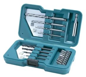 Kit de Pontas Bits e Brocas D-40200 com 17 Peças -Makita
